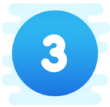Number Three Circle